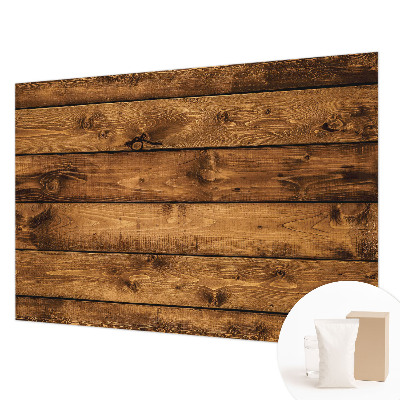 Large wall mural wallpaper Wooden boards