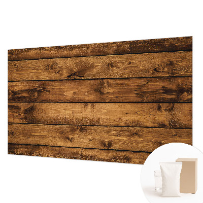 Large wall mural wallpaper Wooden boards