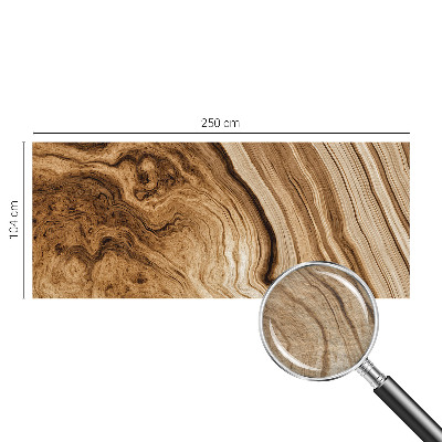 Custom size wall mural Wooden grain