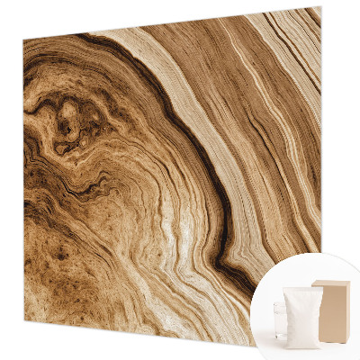 Custom size wall mural Wooden grain