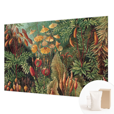 Modern wall mural for bedroom Exotic garden