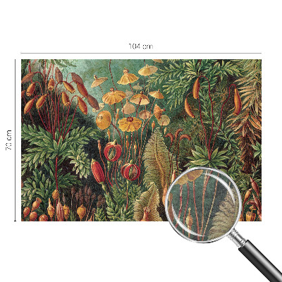 Modern wall mural for bedroom Exotic garden