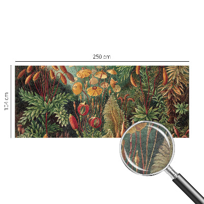 Modern wall mural for bedroom Exotic garden