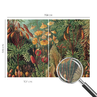 Modern wall mural for bedroom Exotic garden