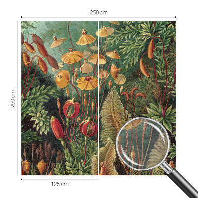 Modern wall mural for bedroom Exotic garden
