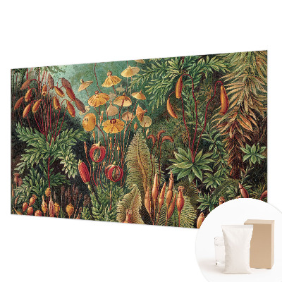 Modern wall mural for bedroom Exotic garden