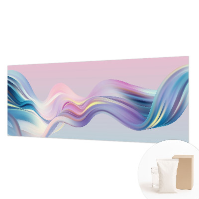 Premium wall mural for bedroom Colorful waves