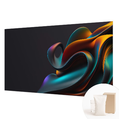 Premium photo wallpaper Colorful swirl