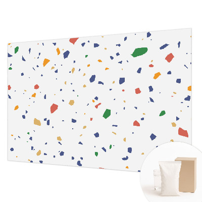 Wall mural for bedroom Rainbow pieces