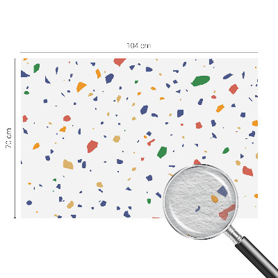 Wall mural for bedroom Rainbow pieces