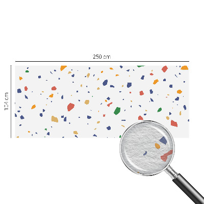 Wall mural for bedroom Rainbow pieces