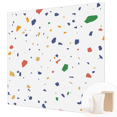 Wall mural for bedroom Rainbow pieces