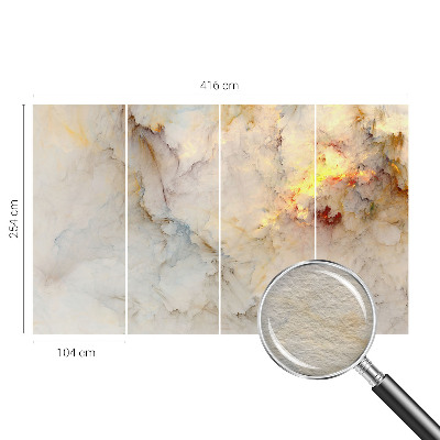 Wall mural for living room Colorful landscape