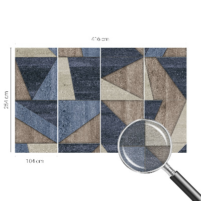 Large wallpaper mural Geometric patterns