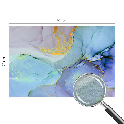 Large wall mural Watercolor shapes