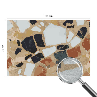 Large wall mural wallpaper Rustic stones