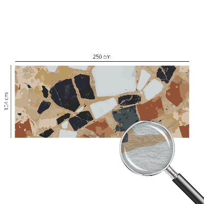 Large wall mural wallpaper Rustic stones