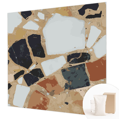 Large wall mural wallpaper Rustic stones