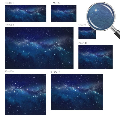 Modern wall mural Starry Night