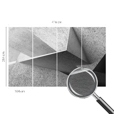 High quality photo wallpaper Geometric structures