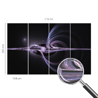 Non-woven wall mural Cosmic abstraction