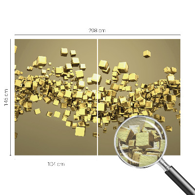Photo wallpaper Creative cubes
