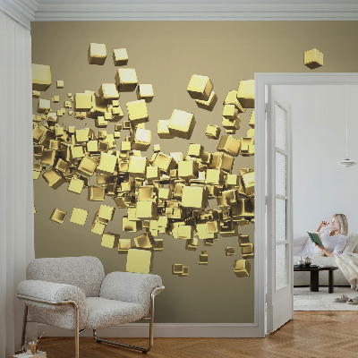 Photo wallpaper Creative cubes