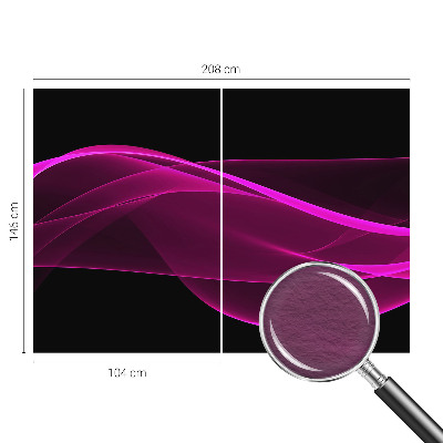 Wall mural Pink ribbons