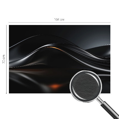 Wallpaper mural Metallic waves