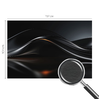 Wallpaper mural Metallic waves