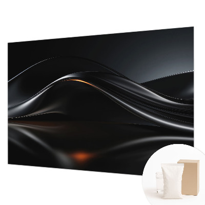 Wallpaper mural Metallic waves