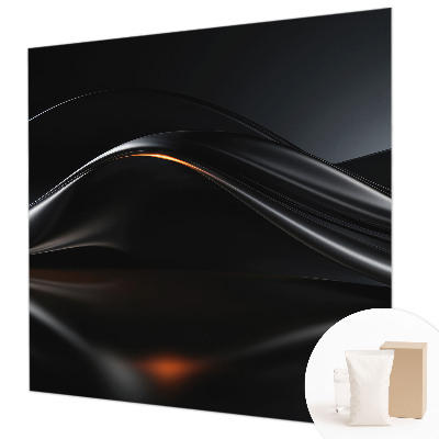 Wallpaper mural Metallic waves