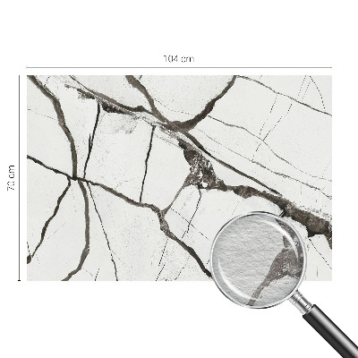 Wall mural for living room Marble cracks