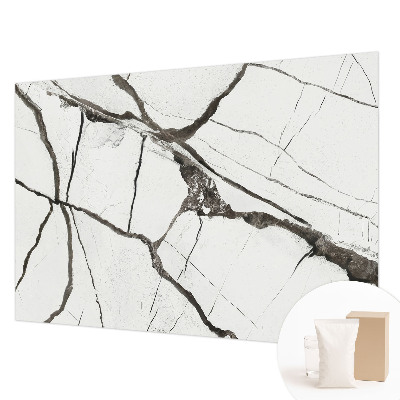Wall mural for living room Marble cracks