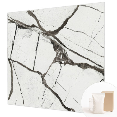 Wall mural for living room Marble cracks
