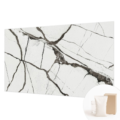 Wall mural for living room Marble cracks