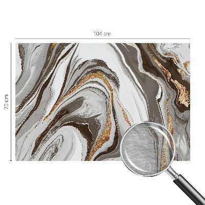 Wallpaper mural for living room Marble swirls