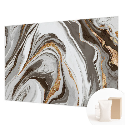 Wallpaper mural for living room Marble swirls