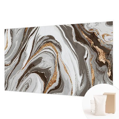 Wallpaper mural for living room Marble swirls