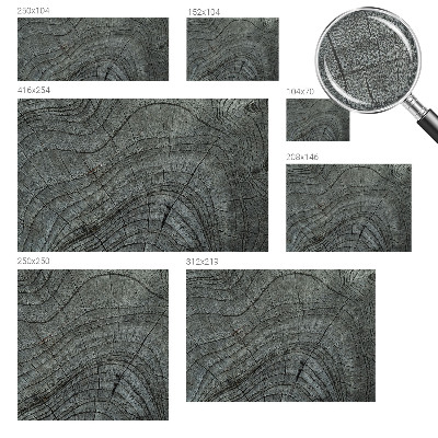 Modern wall mural Grain pattern