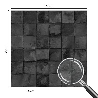 High quality wall mural wallpaper Gray tiles