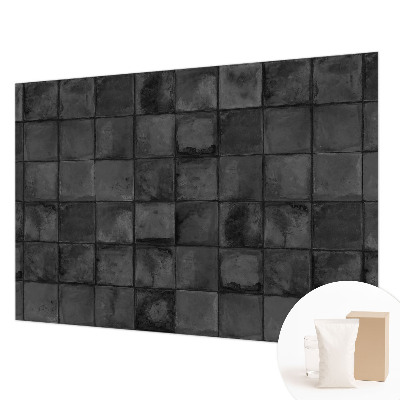 High quality wall mural wallpaper Gray tiles