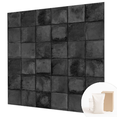 High quality wall mural wallpaper Gray tiles