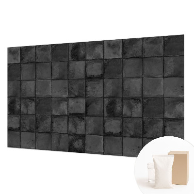 High quality wall mural wallpaper Gray tiles