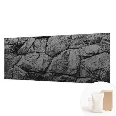 Decorative wall mural for living room Stone textures