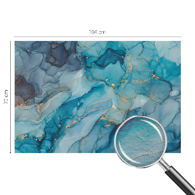 Wall mural Blue abstraction