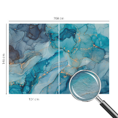 Wall mural Blue abstraction