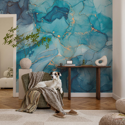 Wall mural Blue abstraction