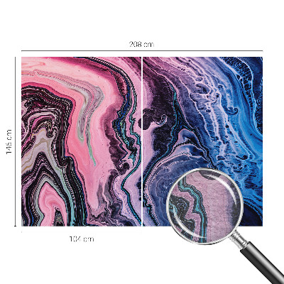 Wall mural for bedroom Colorful swirls