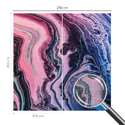 Wall mural for bedroom Colorful swirls